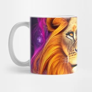 Cosmic Lion Mug